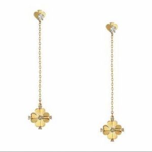 Legacy Logo Kate Spade Flower Linear Earrings